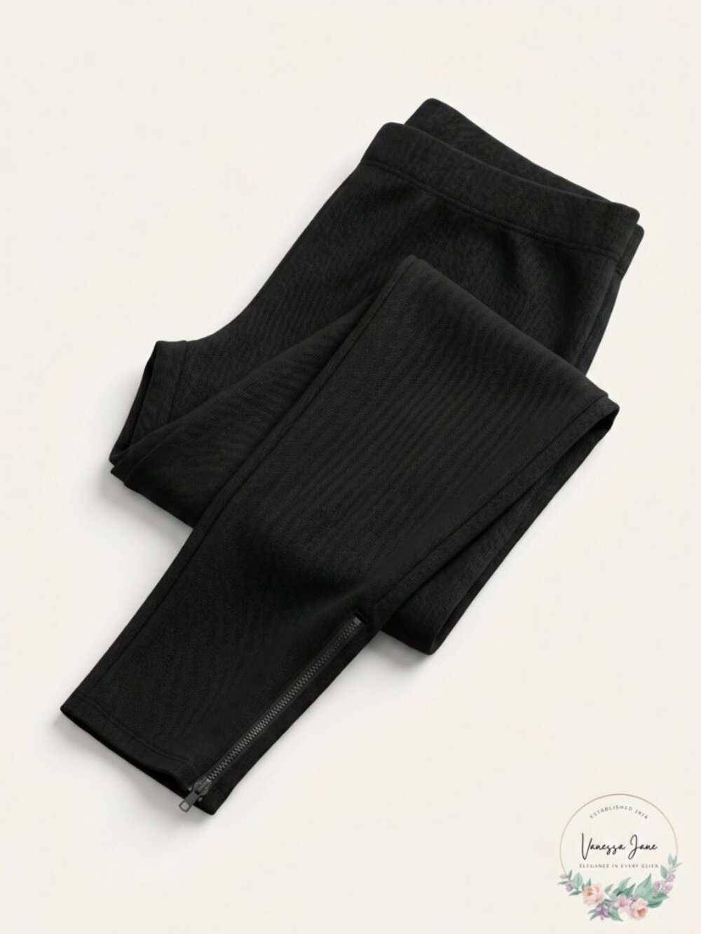 BAR Iii Zippered-Hem Skinny Pants, Size Small - Picture 3 of 5